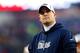 FOXBORO, MA - JANUARY 13: Offensive coordinator Josh McDaniels looks on during the 2013 AFC Divisional Playoffs game at Gillette Stadium on January 13, 2013 in Foxboro, Massachusetts. (Photo by Jim Rogash/Getty Images)