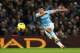 MANCHESTER, ENGLAND - DECEMBER 01: Sergio Aguero of Manchester City in action during the Barclays Premier League match between Manchester City and Swansea City at the Etihad Stadium on December 1, 2013 in Manchester, England. (Photo by Clive Brunskill/G