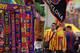 BARCELONA, SPAIN - OCTOBER 26: FC Barcelona scarves hang from a merchandise shop before the La Liga match between FC Barcelona and Real Madrid CF at Camp Nou stadium on October 26, 2013 in Barcelona, Spain. (Photo by Denis Doyle/Getty Images)