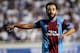 NICOSIA, CYPRUS - SEPTEMBER 19: Olcan Adin of Trabzonspor AS in action during the UEFA Europa Leaque group stage match between Apollon Limassol FC and Trabzonspor AS held on September 19, 2013 at the GSP Stadium in Nicosia, Cyprus. (Photo by Sakis Savvid