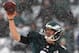 PHILADELPHIA, PA - DECEMBER 08: Nick Foles #9 of the Philadelphia Eagles passes the ball in the third quarter against the Philadelphia Eagles on December 8, 2013 at Lincoln Financial Field in Philadelphia, Pennsylvania. (Photo by Elsa/Getty Images)