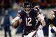 CHICAGO, IL - DECEMBER 09: Quarterback Josh McCown #12 of the Chicago Bears runs for a touchdown in the second quarter against the Dallas Cowboys during a game at Soldier Field on December 9, 2013 in Chicago, Illinois. (Photo by Jonathan Daniel/Getty Ima