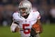 EVANSTON, IL - OCTOBER 05: Braxton Miller #5 of the Ohio State Buckeyes runs against the Northwestern Wildcats at Ryan Field on October 5, 2013 in Evanston, Illinois. Ohio State defeated Northwestern 40-30. Photo by Jonathan Daniel/Getty Images) (Photo