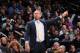 NEW YORK, NY - NOVEMBER 24: Head Coach Jason Kidd of the Brooklyn Nets during a game against the Detroit Pistons at Barclays Center on November 24, 2013 in the Brooklyn borough of New York City. NOTE TO USER: User expressly acknowledges and agrees that,
