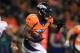 DENVER, CO - NOVEMBER 17: Knowshon Moreno #27 of the Denver Broncos carries the ball against the Kansas City Chiefs at Sports Authority Field at Mile High on November 17, 2013 in Denver, Colorado. (Photo by Doug Pensinger/Getty Images)