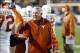 Sep 7, 2013; Provo, UT, USA; Texas Longhorns head coach Mack Brown during the second quarter at Lavell Edwards Stadium. Mandatory Credit: Chris Nicoll-USA TODAY Sports