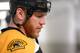 BOSTON, MA - JUNE 7 : Shawn Thornton #22 of the Boston Bruins in the hallway before warm ups prior to the game against the Pittsburgh Penguins in Game Four of the Eastern Conference Final during the 2013 NHL Stanley Cup Playoffs at TD Garden on June 7, 20