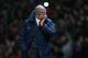 MANCHESTER, ENGLAND - NOVEMBER 10: Arsenal Manager Arsene Wenger shows his dejection at the end of the Barclays Premier League match between Manchester United and Arsenal at Old Trafford on November 10, 2013 in Manchester, England. (Photo by Alex Livese