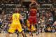 INDIANAPOLIS - NOVEMBER 2: Dion Waiters #3 of the Cleveland Cavaliers shoots the ball against the Indiana Pacers at Bankers Life Fieldhouse on November 2, 2013 in Indianapolis, Indiana. NOTE TO USER: User expressly acknowledges and agrees that, by downlo