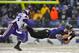 BALTIMORE, MD - DECEMBER 08: Tight end Dennis Pitta #88 of the Baltimore Ravens makes a catch during the game against the Minnesota Vikings at M&T Bank Stadium on December 8, 2013 in Baltimore, Maryland. The Ravens defeated the Vikings 29-26. (Photo by