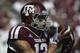COLLEGE STATION, TX - OCTOBER 26: Mike Evans #13 of the Texas A&M Aggies scores in the first quarter against the Vanderbilt Commodores at Kyle Field on October 26, 2013 in College Station, Texas. (Photo by Bob Levey/Getty Images)