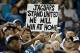 Dec 5, 2013; Jacksonville, FL, USA; Jacksonville Jaguars fans hold a sign in the fourth quarter against the Houston Texans at EverBank Field. The Jacksonville Jaguars best the Houston Texans 27-20. Mandatory Credit: Phil Sears-USA TODAY Sports