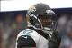 Nov 24, 2013; Houston, TX, USA; Jacksonville Jaguars running back Maurice Jones-Drew (32) bows after scoring a touchdown against Houston Texans during the first half at Reliant Stadium. Mandatory Credit: Thomas Campbell-USA TODAY Sports