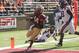 CHESTNUT HILL, MA - NOVEMBER 2: Andre Williams #44 of the Boston College Eagles scores a touchdown in the first quarter against the Virginia Tech Hokies at Alumni Stadium on November 2, 2013 in Chestnut Hill, Massachusetts. (Photo by Darren McCollester/G