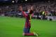 BARCELONA, SPAIN - DECEMBER 11: Neymar of FC Barcelona celebrates after scoring his team's 5th goal during the UEFA Champions League, Group H match between FC Barcelona and Celtic FC at the Camp Nou Stadium on December 11, 2013 in Barcelona, Spain. (Pho