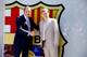 Rosell (left) with Barcelona boss Tata Martino