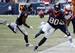 HOUSTON, TX - DECEMBER 01: Andre Johnson #80 of Houston Texans catches a pass in front of Logan Ryan#26 of the New England Patriots in the first half of the game at Reliant Stadium on December 1, 2013 in Houston, Texas. (Photo by Scott Halleran/Getty Im