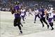 Jacoby Jones returned a kickoff for a touchdown late in the fourth quarter against the Minnesota Vikings.