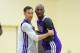 EL SEGUNDO, CA - DECEMBER 3: Kobe Bryant #24 of the Los Angeles Lakers looks to get open against Steve Nash #10 of the Los Angeles Lakers during practice on December 3, 2013 at Toyota Sports Center in El Segundo, California. NOTE TO USER: User expressly