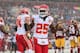 LANDOVER, MD - DECEMBER 08: Running back Jamaal Charles #25 of the Kansas City Chiefs celebrates after rushing for a first quarter touchdown against the Washington Redskins at FedExField on December 8, 2013 in Landover, Maryland. (Photo by Rob Carr/Getty