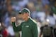 WACO, TX - SEPTEMBER 2: Art Briles, head coach of the Baylor University Bears, stands on the field prior to kickoff against the SMU Mustangs on September 2, 2012 at Floyd Casey Stadium in Waco, Texas. (Photo by Cooper Neill/Getty Images)