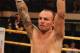 LONDON, ENGLAND - JULY 06: Kevin Mitchell of England celebrates his victory over Sebastien Benito of France during the Lightweight Contest at York Hall on July 6, 2013 in London, England. (Photo by Christopher Lee/Getty Images)