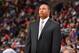 PHILADELPHIA, PA - NOVEMBER 4: Mark Jackson of the Golden State Warriors looks on against the Philadelphia 76ers at the Wells Fargo Center on November 4, 2013 in Philadelphia, Pennsylvania. NOTE TO USER: User expressly acknowledges and agrees that, by do