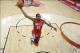Feb 17, 2013; Houston, TX, USA; Western Conference forward Kevin Durant (35) of the Oklahoma City Thunder dunks in the second half of the 2013 NBA all star game at the Toyota Center. West won 143-138. Mandatory Credit: Eric Gay/AP-Pool Photo USA TODAY Sp
