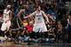 MINNEAPOLIS, MN - NOVEMBER 22: Kevin Love #42 of the Minnesota Timberwolves defends against Kevin Garnett #2 of the Brooklyn Nets on November 22, 2013 at Target Center in Minneapolis, Minnesota. NOTE TO USER: User expressly acknowledges and agrees that, b