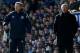 LIVERPOOL, ENGLAND - FEBRUARY 20: Everton manager David Moyes with Manchester United manager Sir Alex Ferguson during the Barclays Premier League match between Everton and Manchester United at Goodison Park on February 20, 2010 in Liverpool, England. (P