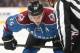 DENVER, CO - NOVEMBER 30: Paul Stastny #26 of the Colorado Avalanche readies himself for a face off against the Minnesota Wild at the Pepsi Center on November 30, 2013 in Denver, Colorado. (Photo by Michael Martin/NHLI via Getty Images)