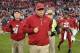 GLENDALE, AZ - DECEMBER 08: Head coach Bruce Arians of the Arizona Cardinals following the NFL game against the St. Louis Rams at the University of Phoenix Stadium on December 8, 2013 in Glendale, Arizona. The Cardinals defeated the Rams 30-10. (Photo b
