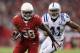 GLENDALE, AZ - NOVEMBER 24: Running back Andre Ellington #38 of the Arizona Cardinals rushes the football against the Indianapolis Colts during the NFL game at the University of Phoenix Stadium on November 24, 2013 in Glendale, Arizona. The Cardinals def
