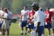 David Merritt’s experience as an NFL linebacker has helped him teach safeties how to play that “pseudo-linebacker” spot in the three-safety package.