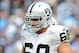 Dec 30, 2012; San Diego, CA, USA; Oakland Raiders tackle Jared Veldheer (68) during the second quarter against the San Diego Chargers at Qualcomm Stadium. Mandatory Credit: Jake Roth-USA TODAY Sports