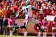 KANSAS CITY, MO - OCTOBER 13: Denarius Moore #17 of the Oakland Raiders sprints past the Kansas City Chiefs for a touchdown in the second quarter on October 13, 2013 at Arrowhead Stadium in Kansas City, Missouri. (Photo by Kyle Rivas/Getty Images)