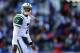 BALTIMORE, MD - NOVEMBER 24: Quarterback Geno Smith #7 of the New York Jets walks off the field after the Jets failed to convert on third down against the Baltimore Ravens in the first quarter at M&T Bank Stadium on November 24, 2013 in Baltimore, Marylan