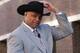 Charles Barkley getting ready to talk some trash.
