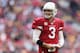 GLENDALE, AZ - DECEMBER 08: Quarterback Carson Palmer #3 of the Arizona Cardinals during the NFL game against the St. Louis Rams at the University of Phoenix Stadium on December 8, 2013 in Glendale, Arizona. The Cardinals defeated the Rams 30-10. (Photo