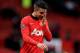 MANCHESTER, ENGLAND - DECEMBER 07: A dejected Robin van Persie of Manchester United walks off the pitch following his team's 1-0 defeat during the Barclays Premier League match between Manchester United and Newcastle United at Old Trafford on December 7,