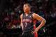 HOUSTON, TX - NOVEMBER 11: Kyle Lowry #7 of the Toronto Raptors looks on against the Houston Rockets on November 11, 2013 at the Toyota Center in Houston, Texas. NOTE TO USER: User expressly acknowledges and agrees that, by downloading and or using this p