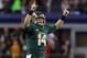 ARLINGTON, TX - NOVEMBER 16: Bryce Petty #14 of the Baylor Bears celebrates a touchdown against the Texas Tech Red Raiders at AT&T Stadium on November 16, 2013 in Arlington, Texas. (Photo by Ronald Martinez/Getty Images)