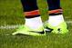 Oct 10, 2013; Chicago, IL, USA; A detailed view of Chicago Bears wide receiver Brandon Marshall (15) shoes against the New York Giants before the game at Soldier Field. Mandatory Credit: Mike DiNovo-USA TODAY Sports