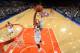 NEW YORK, NY - DECEMBER 11: J.R. Smith #8 of the New York Knicks dunks against the Chicago Bulls during the game on December 11, 2013 at Madison Square Garden in New York City, New York.NOTE TO USER: User expressly acknowledges and agrees that, by downloa