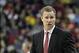 Dec 7, 2013; Des Moines, IA, USA; Iowa State Cyclones coach Fred Hoiberg gestures from the sidelines against the Northern Iowa Panthers at Wells Fargo Arena. The Cyclones won 91-82. Mandatory Credit: Reese Strickland-USA TODAY Sports