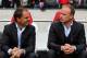 De Boer (left) and Bergkamp (right)