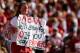 TUSCALOOSA, AL - OCTOBER 26: A fan holds up a sign for head coach Nick Saban of the Alabama Crimson Tide during the game against the Tennessee Volunteers at Bryant-Denny Stadium on October 26, 2013 in Tuscaloosa, Alabama. (Photo by Kevin C. Cox/Getty Im
