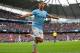 MANCHESTER, ENGLAND - DECEMBER 14: Sergio Aguero of Manchester City celebrates after scoring the opening goal during the Barclays Premier League match between Manchester City and Arsenal at Etihad Stadium on December 14, 2013 in Manchester, England. (Ph