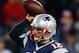 FOXBORO, MA - DECEMBER 08: Tom Brady #12 of the New England Patriots throws a pass against the Cleveland Browns in the second half during the game at Gillette Stadium on December 8, 2013 in Foxboro, Massachusetts. (Photo by Jared Wickerham/Getty Images)