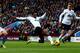 BIRMINGHAM, ENGLAND - DECEMBER 15: Danny Welbeck of Manchester United (C) scores their second goal during the Barclays Premier League match between Aston Villa and Manchester United at Villa Park on December 15, 2013 in Birmingham, England. (Photo by Ma